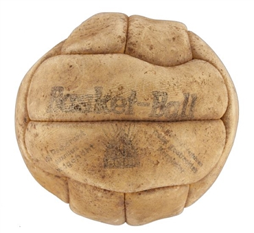 1936 Berlin Olympics Gold Medal Game Used Basketball - First Time as an Official Olympic Sport
